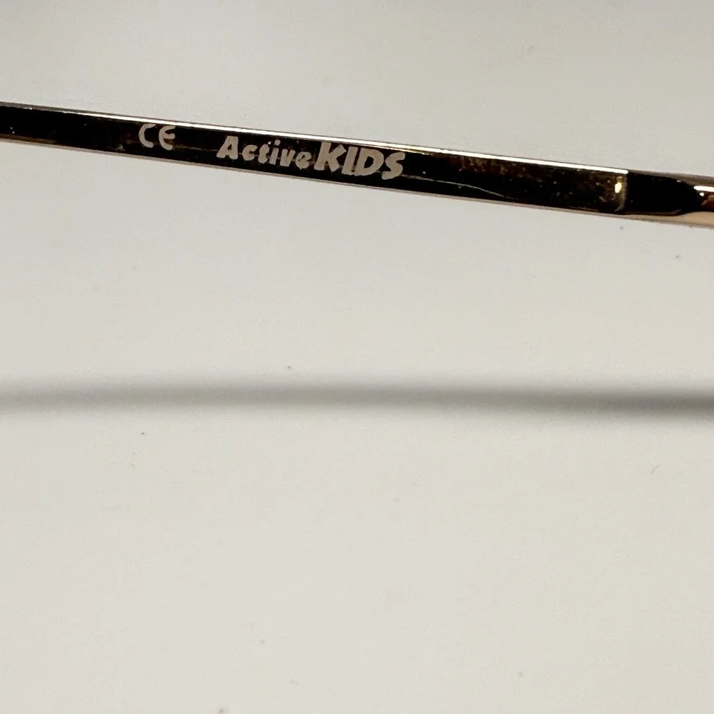 Active KIDS Sky Dancer PNK Eyeglasses‎ Frames Gold Pink Oval 40-17-125 Small